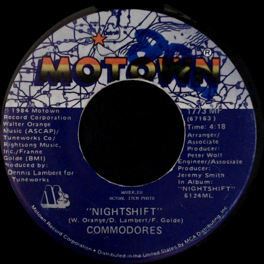 Commodores - Nightshift / I Keep Running side A