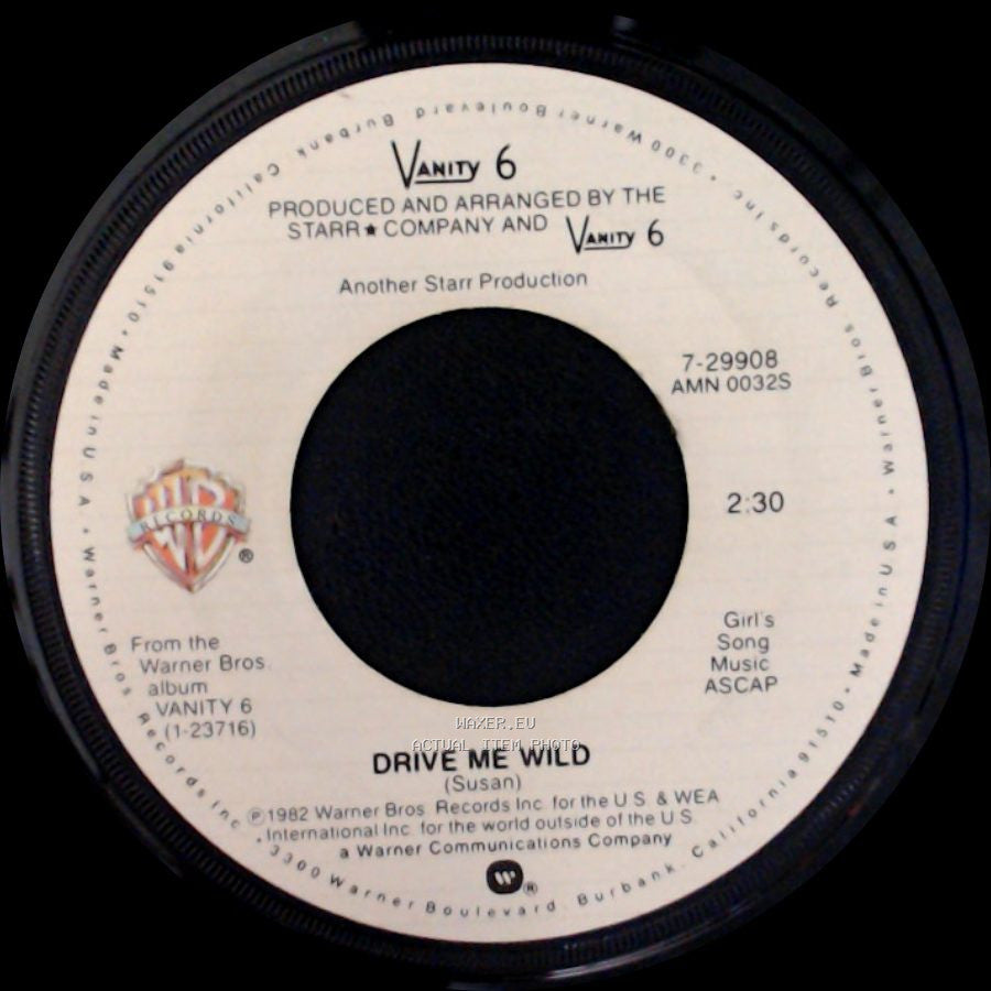 Vanity 6 - Drive Me Wild / Nasty Girl side A