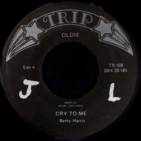 Betty Harris - Cry To Me / I'll Be A Liar side A