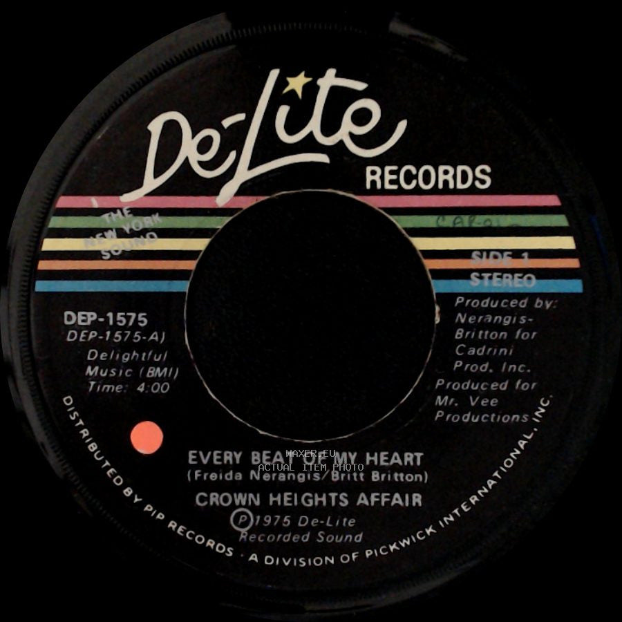 Crown Heights Affair - Every Beat Of My Heart / Every Beat Of My Heart side A