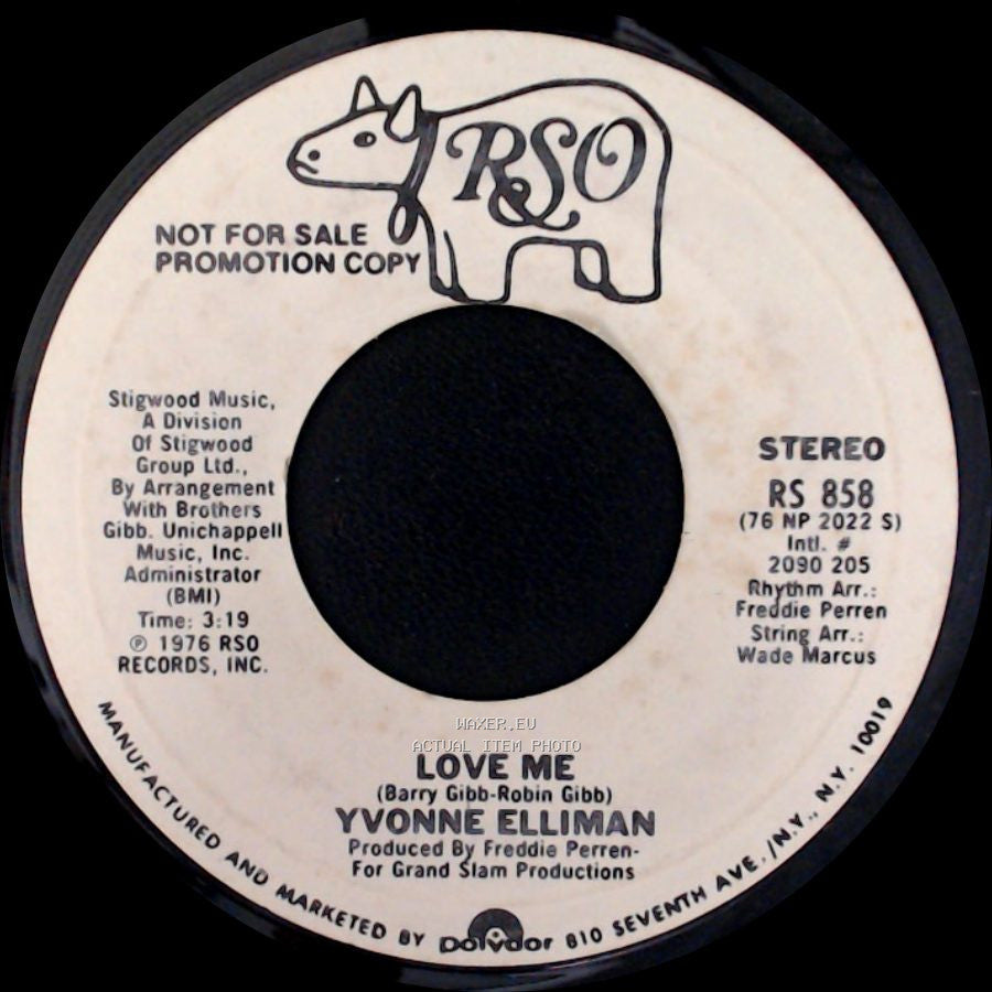 Yvonne Elliman - Love Me / Love Me side A