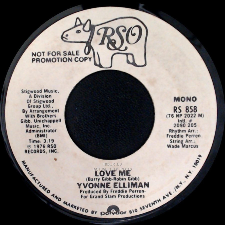 Yvonne Elliman - Love Me / Love Me side B