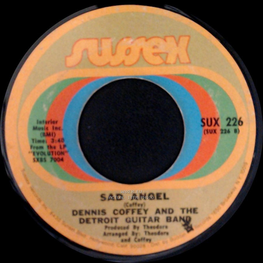 Dennis Coffey And The Detroit Guitar Band - Sad Angel / Scorpio side A
