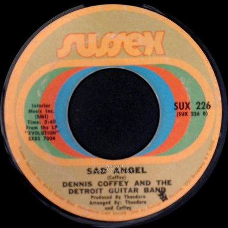 Dennis Coffey And The Detroit Guitar Band - Sad Angel / Scorpio side A