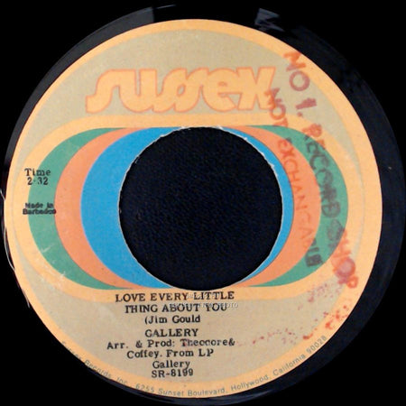Gallery - You're Always On My Mind / Love Every Little Thing About You side B