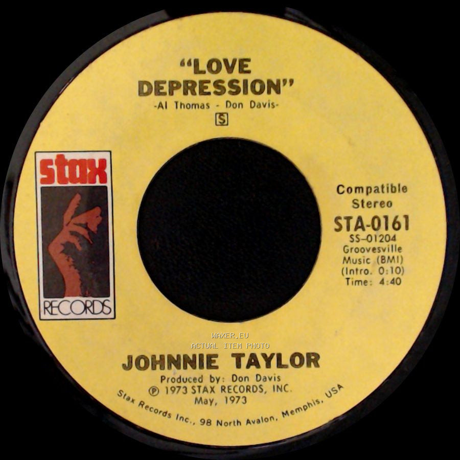Johnnie Taylor - I Believe In You (You Believe In Me) / Love Depression side B