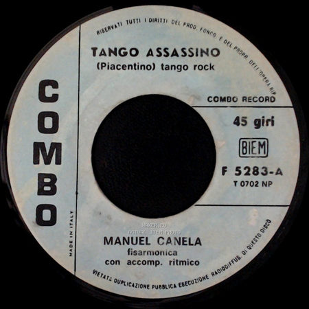 Manuel Canela - Tango Assassino / Malavida (Cavazzuti) Tango Argentino side A
