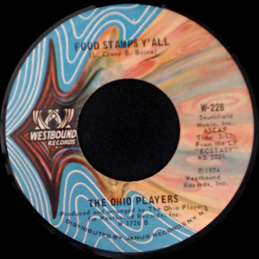 The Ohio Players - Food Stamps Y'all / Sleep Talk side A