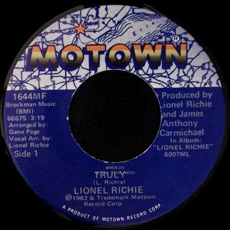 Lionel Richie - Truly / Just Put Some Love In Your Heart side A