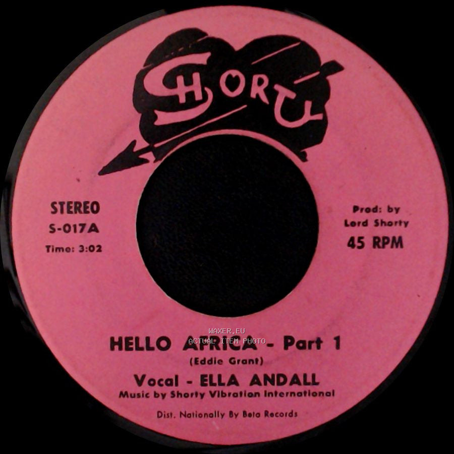 Ella Andall - Hello Africa - Part 1 / Hello Africa - Part 2 side A