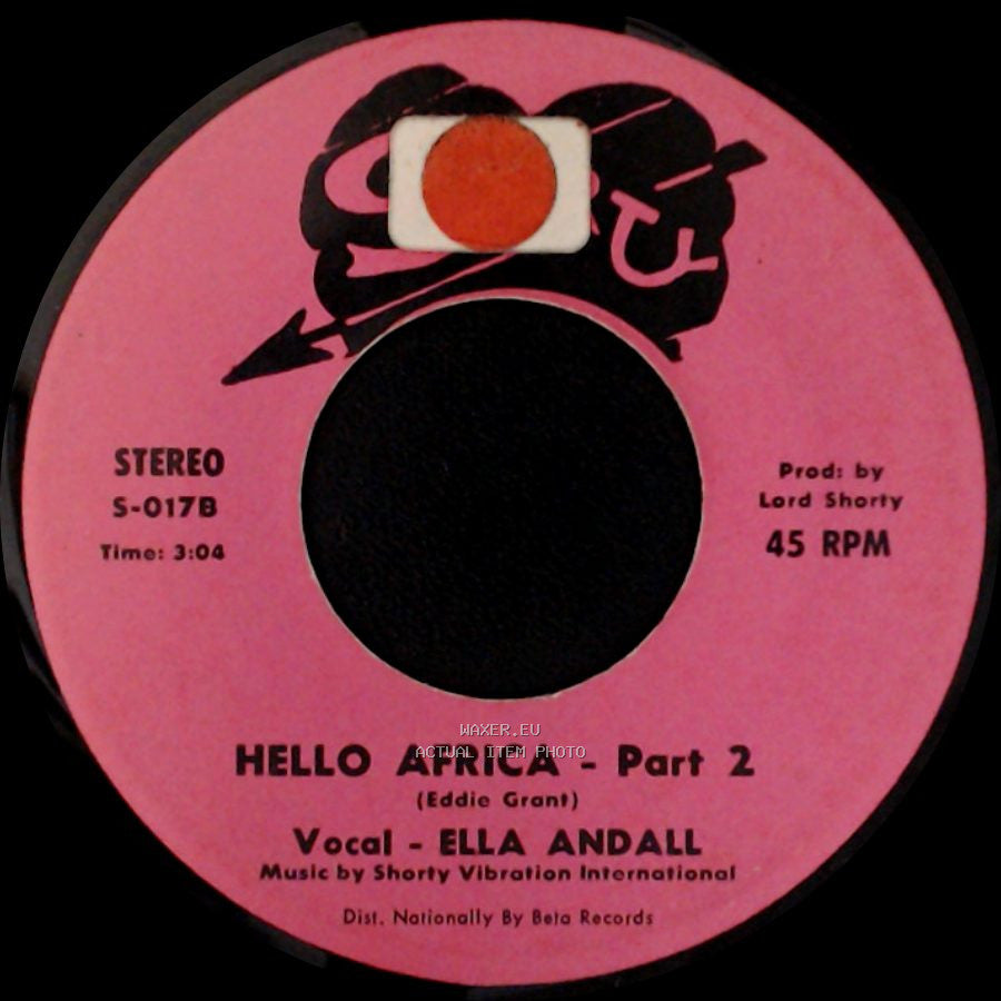 Ella Andall - Hello Africa - Part 1 / Hello Africa - Part 2 side B