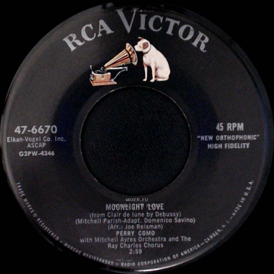 Perry Como - Moonlight Love / Chincherinchee side A