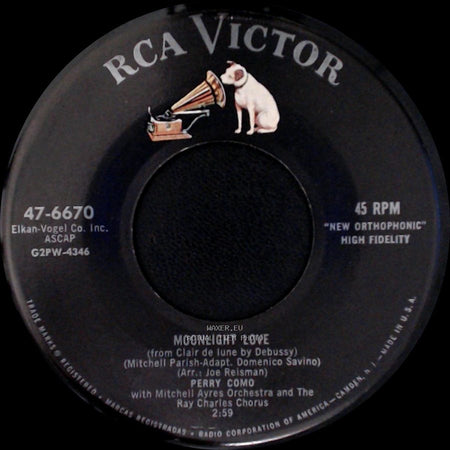 Perry Como - Moonlight Love / Chincherinchee side A