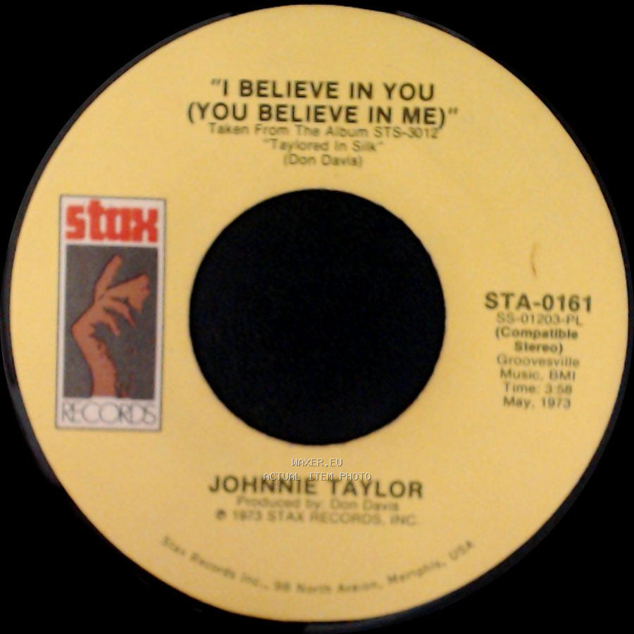 Johnnie Taylor - I Believe In You (You Believe In Me) / Love Depression side A
