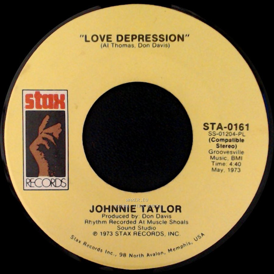 Johnnie Taylor - I Believe In You (You Believe In Me) / Love Depression side B