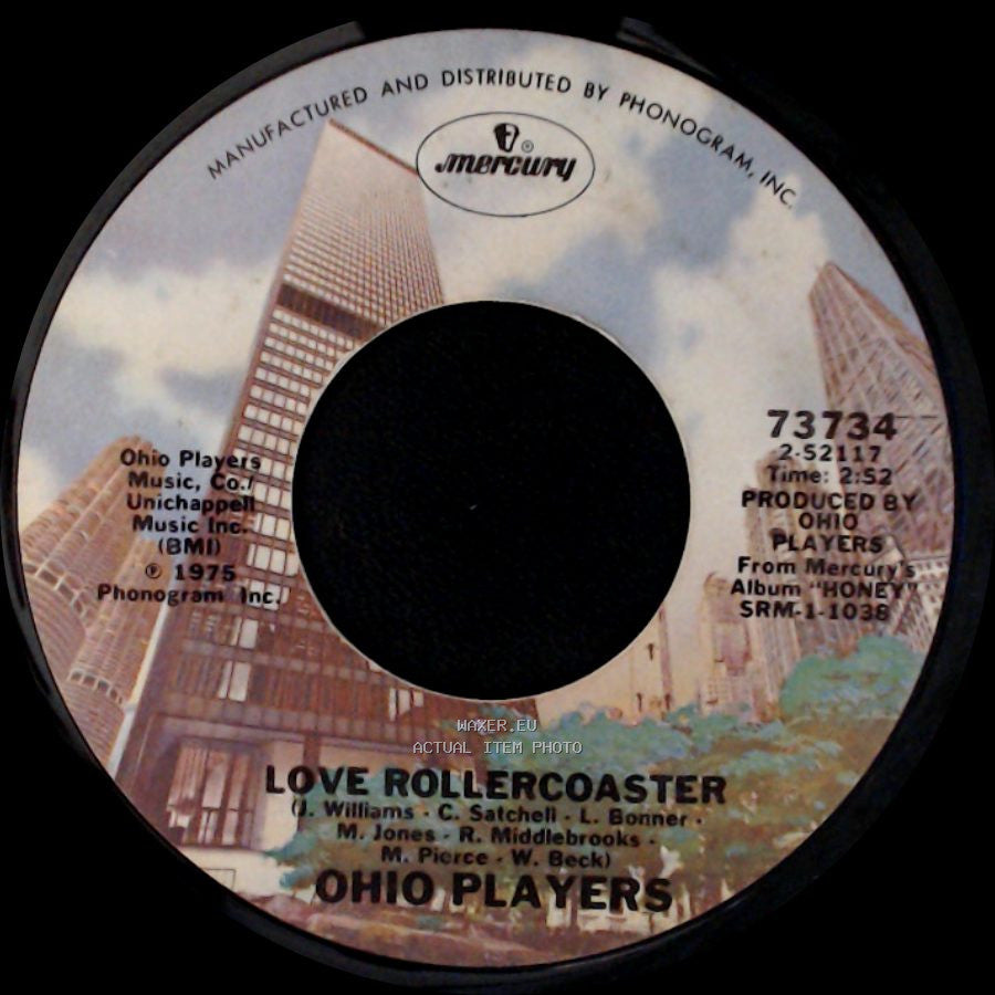 Ohio Players - It's All Over / Love Rollercoaster side B