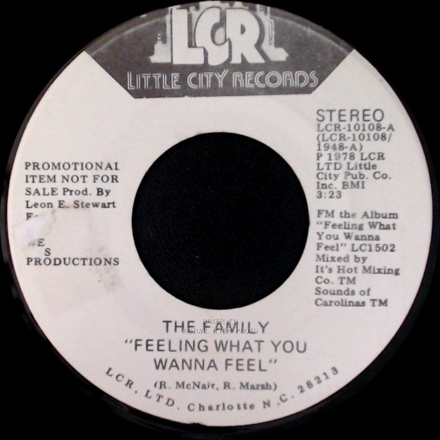 The Family - Trump Tight / Feeling What You Wanna Feel side B