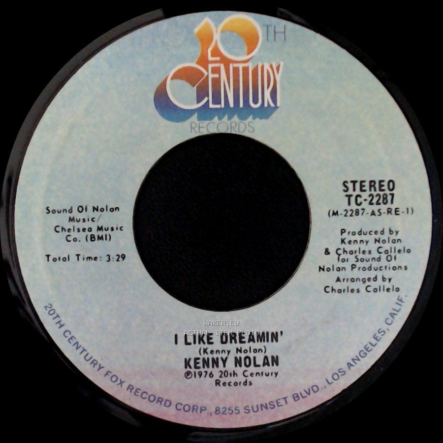 Kenny Nolan - I Like Dreamin' / Time Ain't Time Enough side A