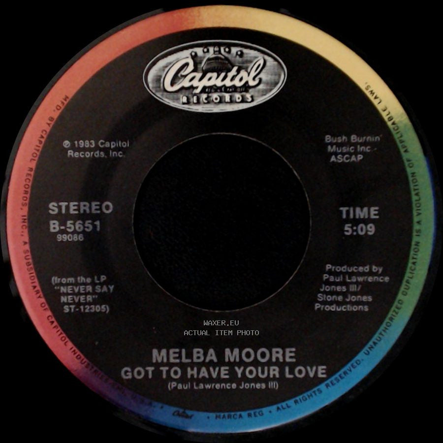 Melba Moore - Falling (Edit) / Got To Have Your Love side B