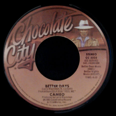 Cameo - Freaky Dancin' / Better Days side B