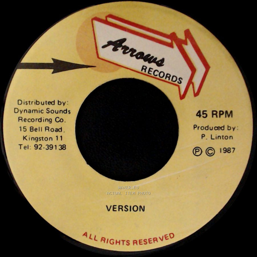 Leroy Gibbon - The Name Of The Sound / Version side B