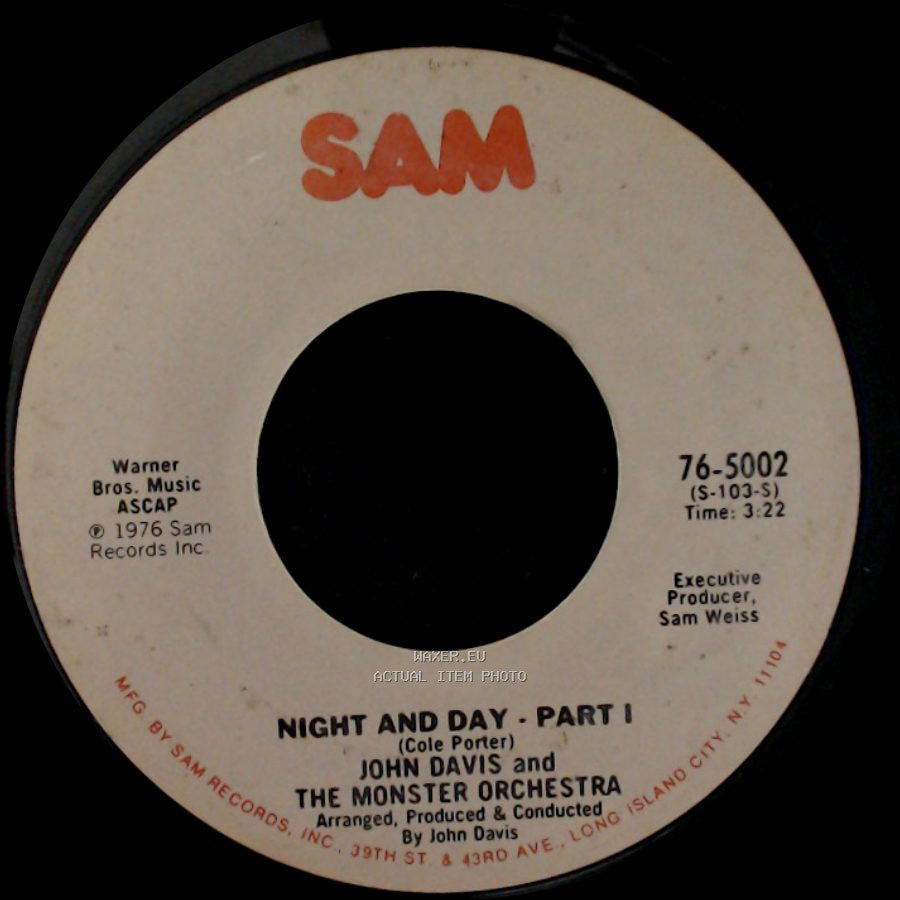 John Davis And The Monster Orchestra - Night And Day - Part I / Night And Day side A