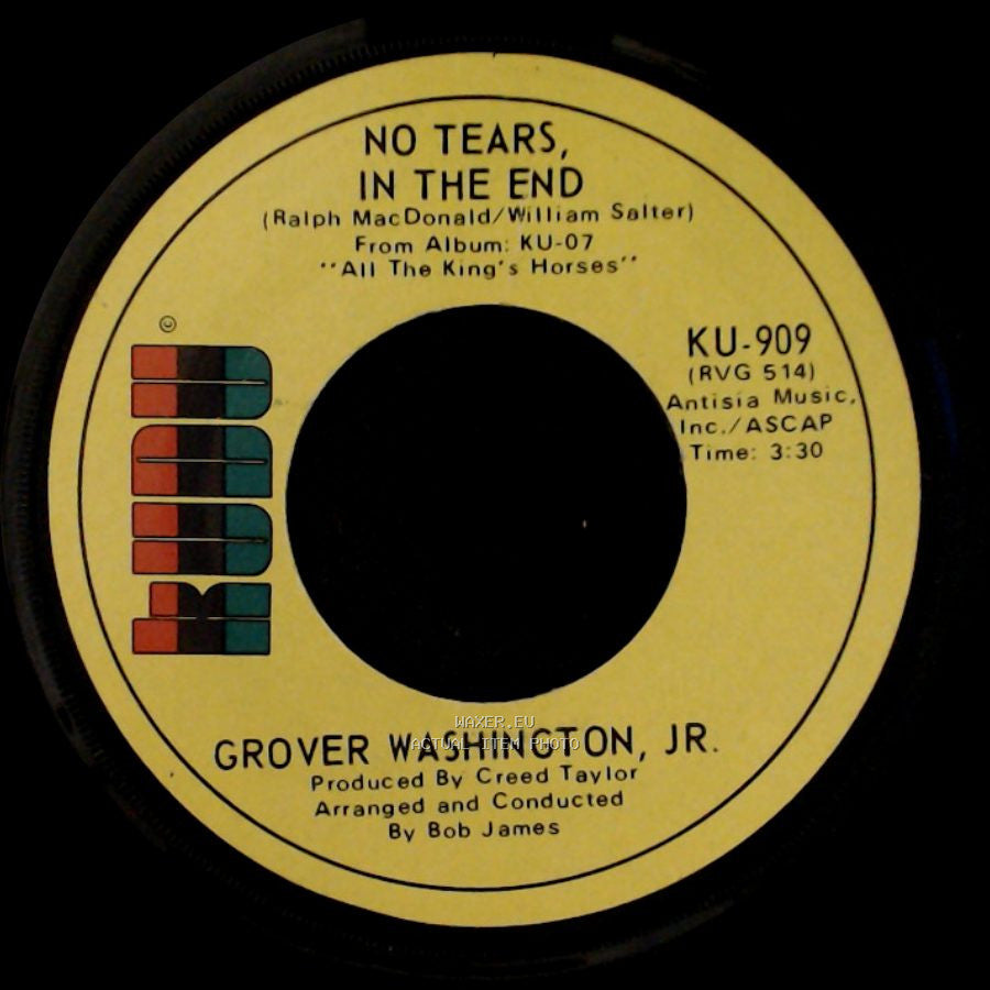 Grover Washington, Jr. - No Tears, In The End / Body And Soul (Montage) side A