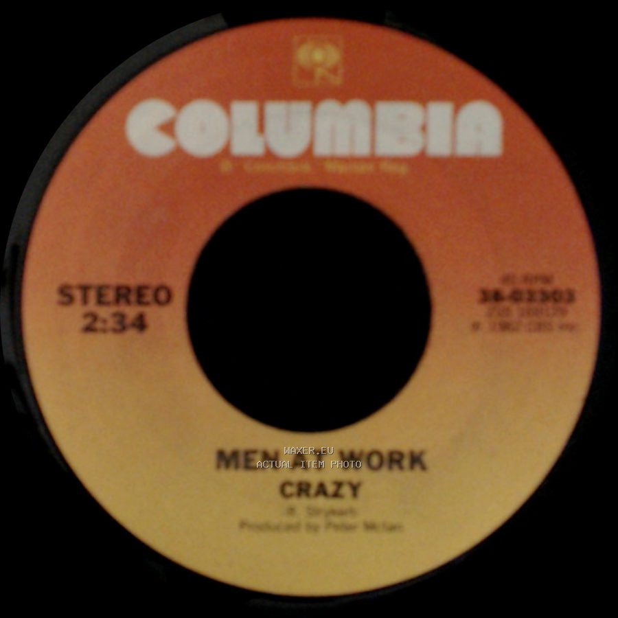Men At Work - Crazy / Down Under side A