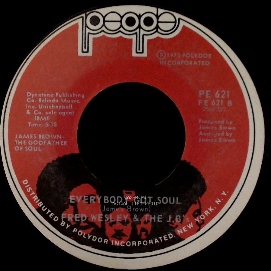 Fred Wesley & The J.B.'s - Everybody Got Soul / Doing It To Death side A