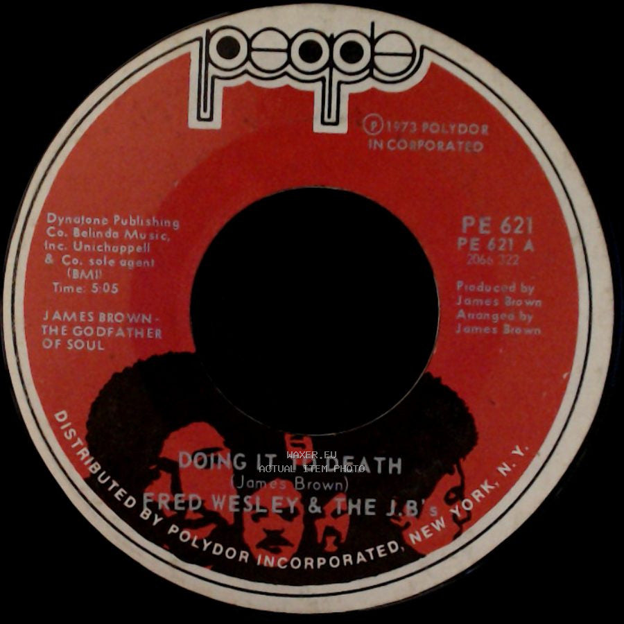 Fred Wesley & The J.B.'s - Everybody Got Soul / Doing It To Death side B