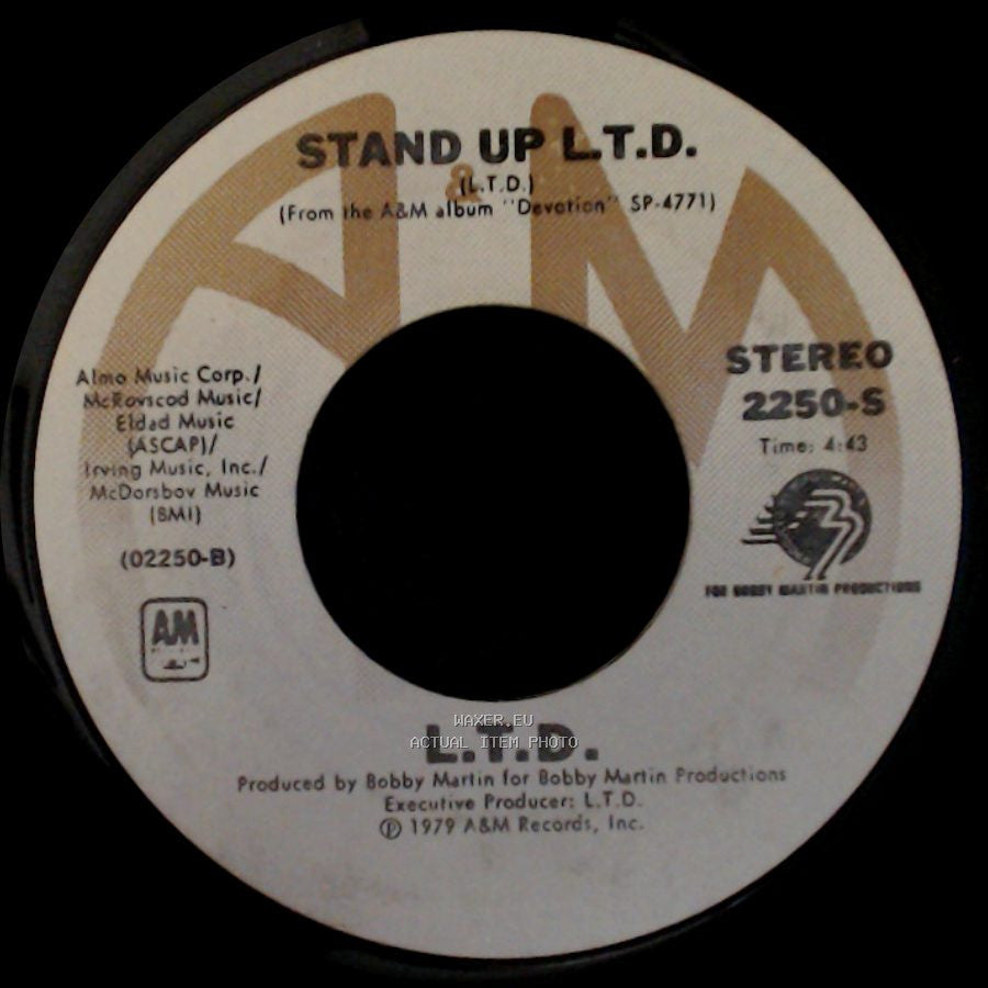 L.T.D. - Stand Up L.T.D. / Where Did We Go Wrong side A