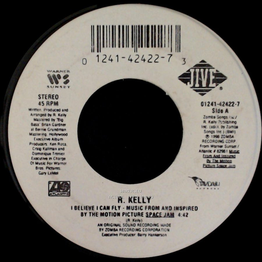R. Kelly - I Believe I Can Fly - Music From And Inspired By The Motion Picture Space Jam / Religious Love side A