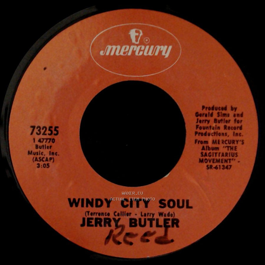 Jerry Butler And Brenda Lee Eager / Jerry Butler - Ain't Understanding Mellow / Windy City Soul side B