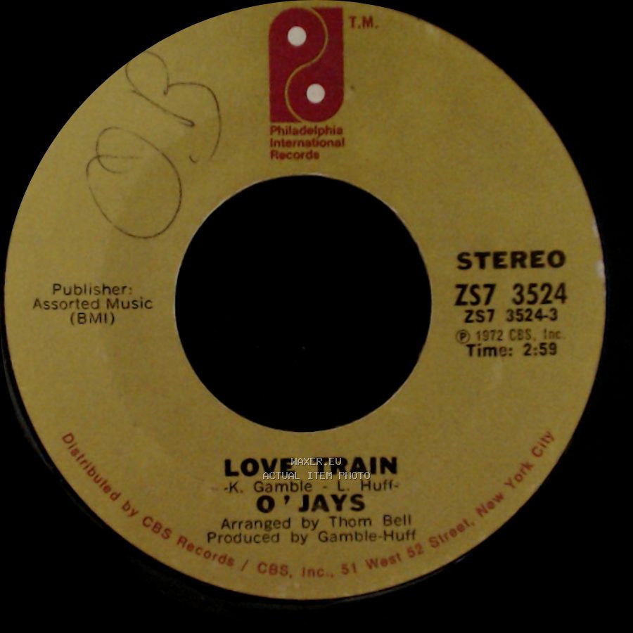 O'jays - Who Am I / Love Train side B
