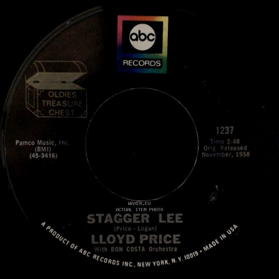 Lloyd Price - Stagger Lee / Personality side A
