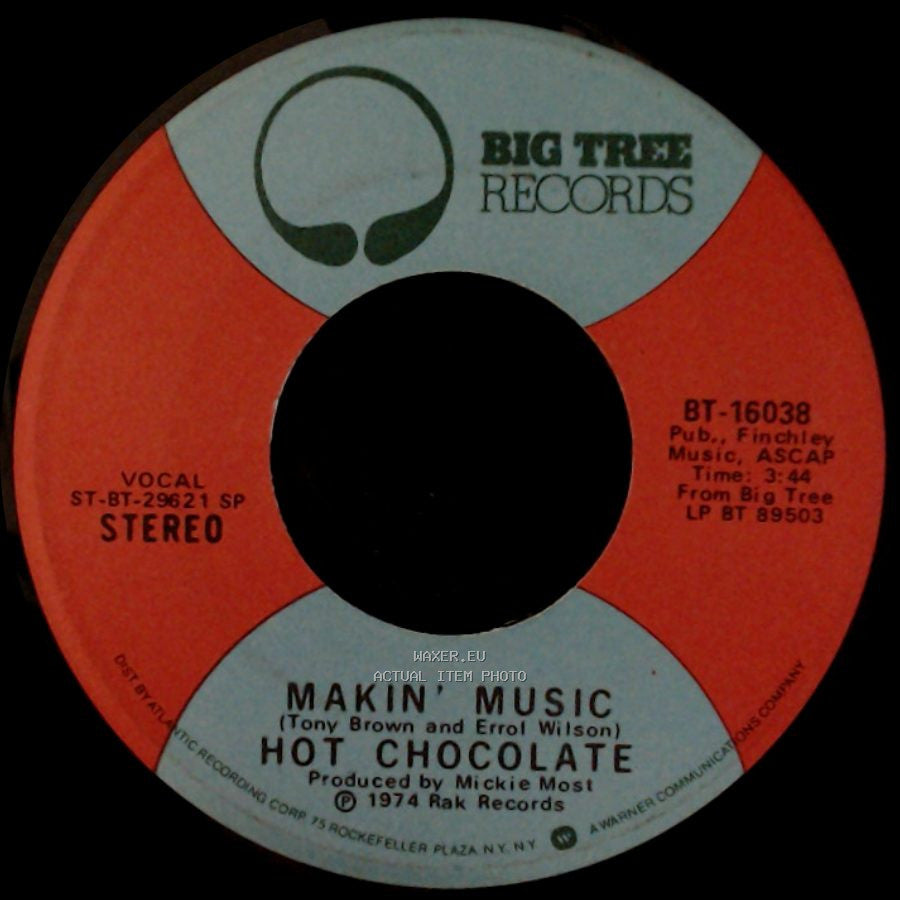 Hot Chocolate - Makin' Music / Disco Queen side A