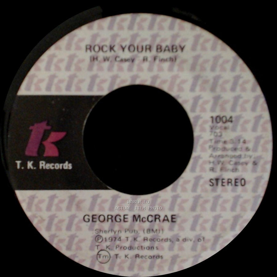 George Mccrae - Rock Your Baby Pt. 2 / Rock Your Baby side B