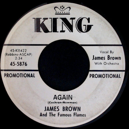 James Brown And The Famous Flames - How Long Darling / Again side B