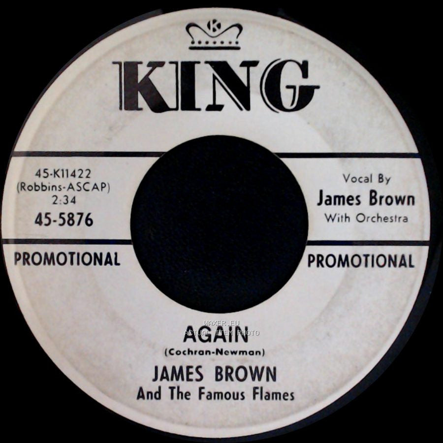 James Brown And The Famous Flames - How Long Darling / Again side B