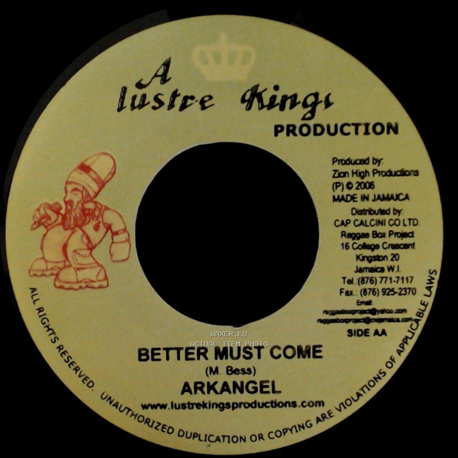Norris Man / Arkangel - Where The Wind Blows / Better Must Come side B