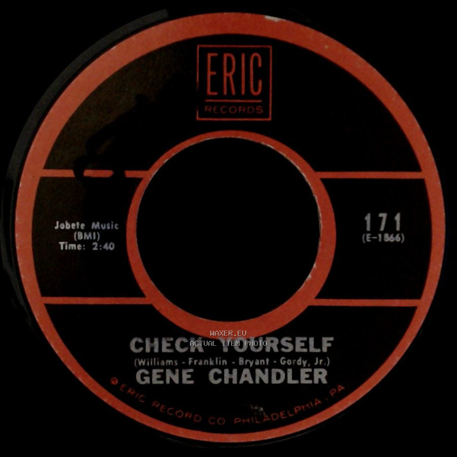 Gene Chandler - Duke Of Earl / Check Yourself side B