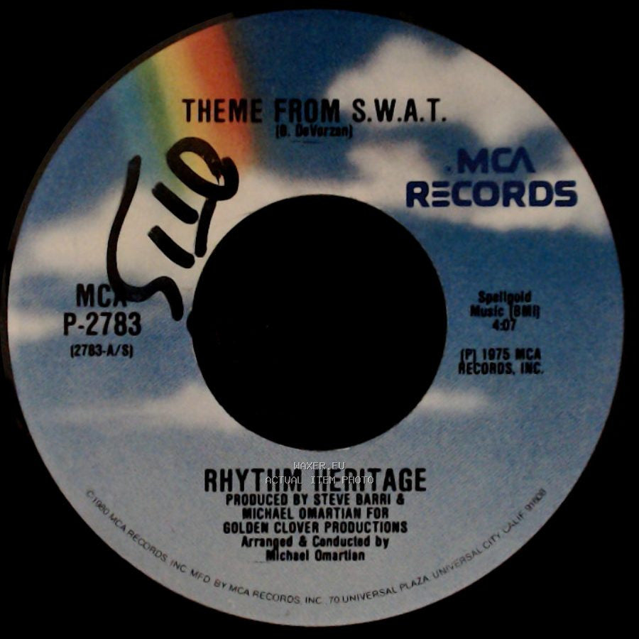 Rhythm Heritage - Theme From Rocky (Gonna Fly Now) / Theme From S.W.A.T. side B