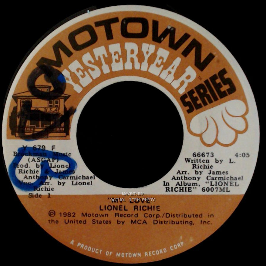 Lionel Richie - My Love / You Mean More To Me side A