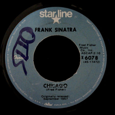 Frank Sinatra - Chicago / Witchcraft side A