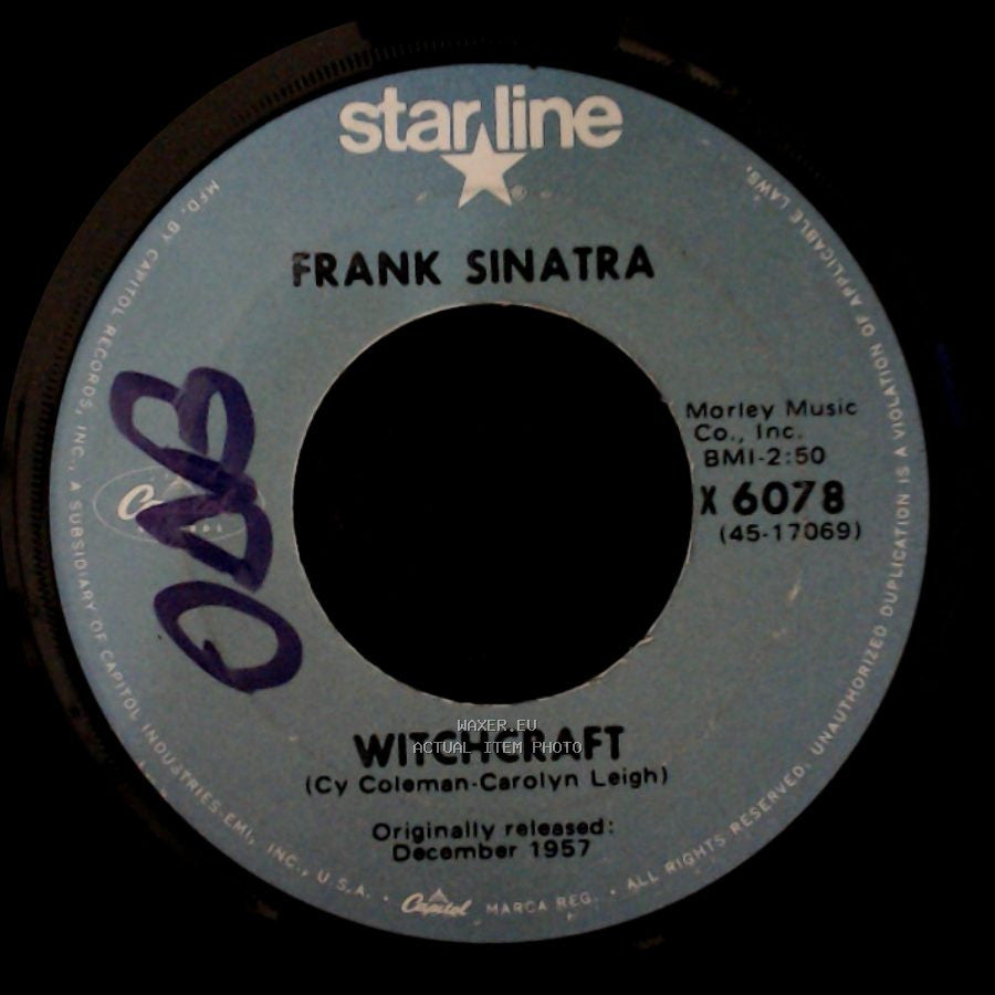 Frank Sinatra - Chicago / Witchcraft side B