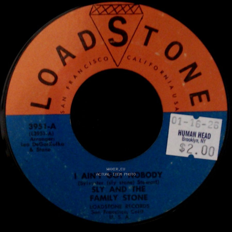Sly And The Family Stone - I Ain't Got Nobody / I Can't Turn You Loose side A