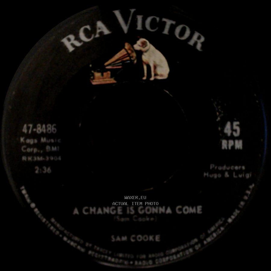 Sam Cooke - Shake / A Change Is Gonna Come side B