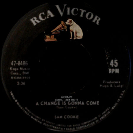 Sam Cooke - Shake / A Change Is Gonna Come side B