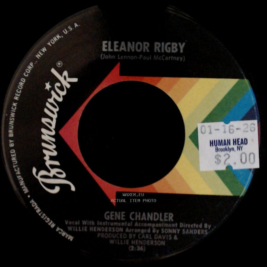 Gene Chandler - Eleanor Rigby / Familiar Footsteps side A
