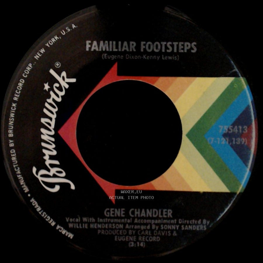 Gene Chandler - Eleanor Rigby / Familiar Footsteps side B